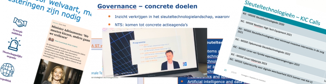 Kort verslag: webinar KIA ST, Nationale Technologiestrategie en programmering NWO