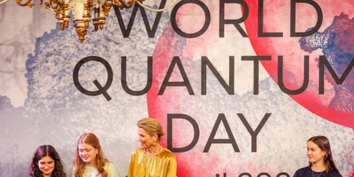 Koningin Máxima bij ‘Quantum voor iedereen’ op World Quantum Day