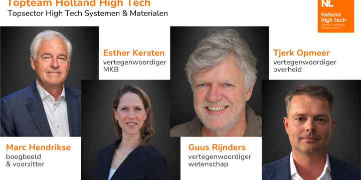 Topteam Holland High Tech op volle sterkte met drie nieuwe leden